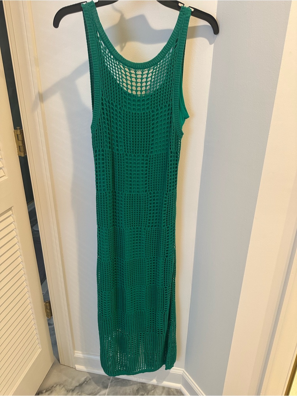 Joie, mess dress, lined with a matching cotton dress underneath!